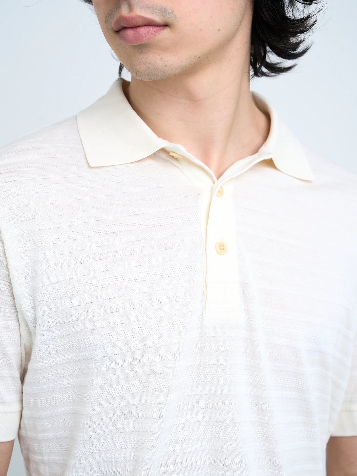 Oliver Spencer | Polo "Glendale" - Blanc cassé