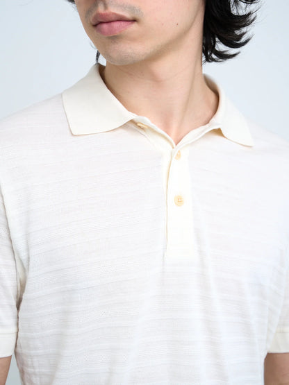 Oliver Spencer | Polo "Glendale" - Blanc cassé