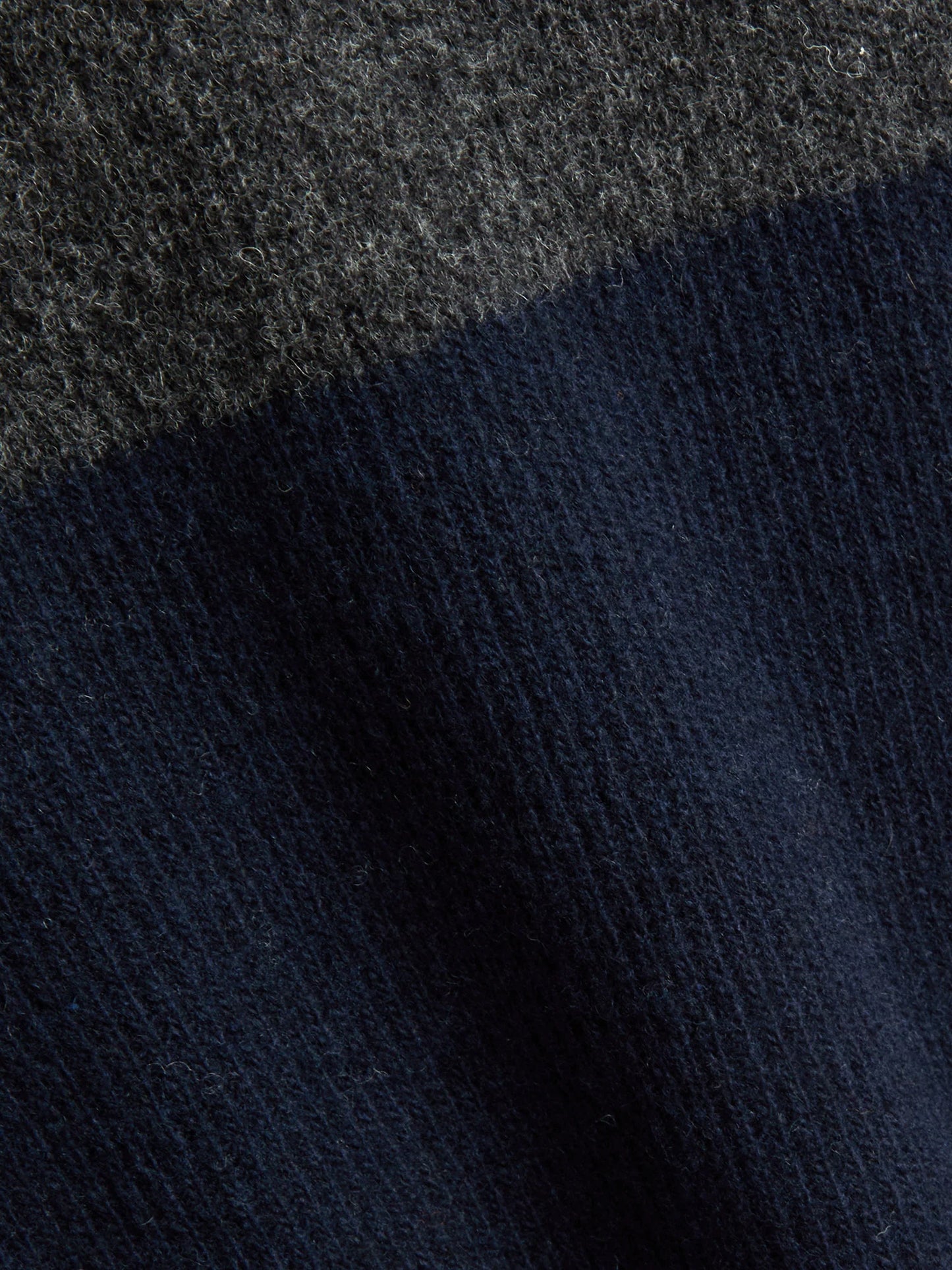 Oliver Spencer | Polo tricoté Wren Paxton - Navy/Charcoal