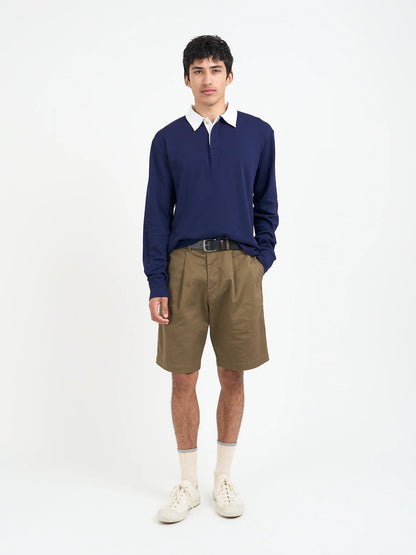 Oliver Spencer | Haut de rugby à manches longues - Bleu Indigo