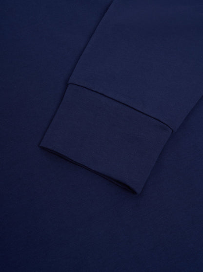 Oliver Spencer | Haut de rugby à manches longues - Bleu Indigo