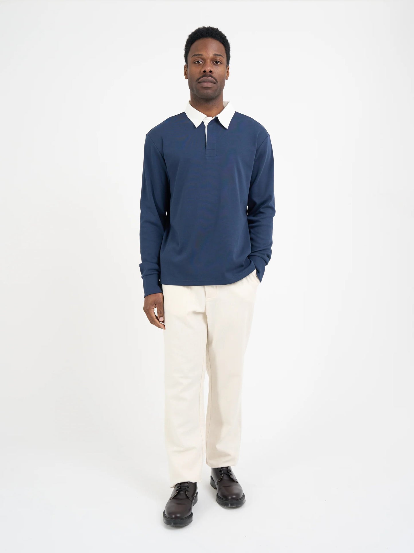 OLIVER SPENCER | Chemise de Rugby "Tavistock" - Marine