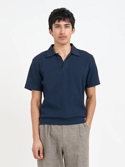 Oliver Spencer | Polo "Westcott" - Bleu marine