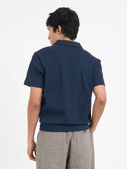 Oliver Spencer | Polo "Westcott" - Bleu marine