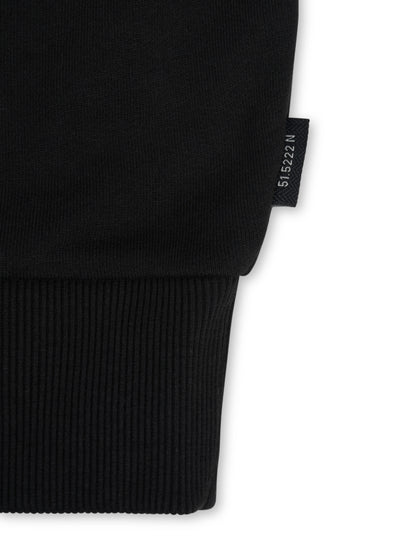 Oliver Spencer | Pull à zip un quart Harker "Lorimer" - Noir