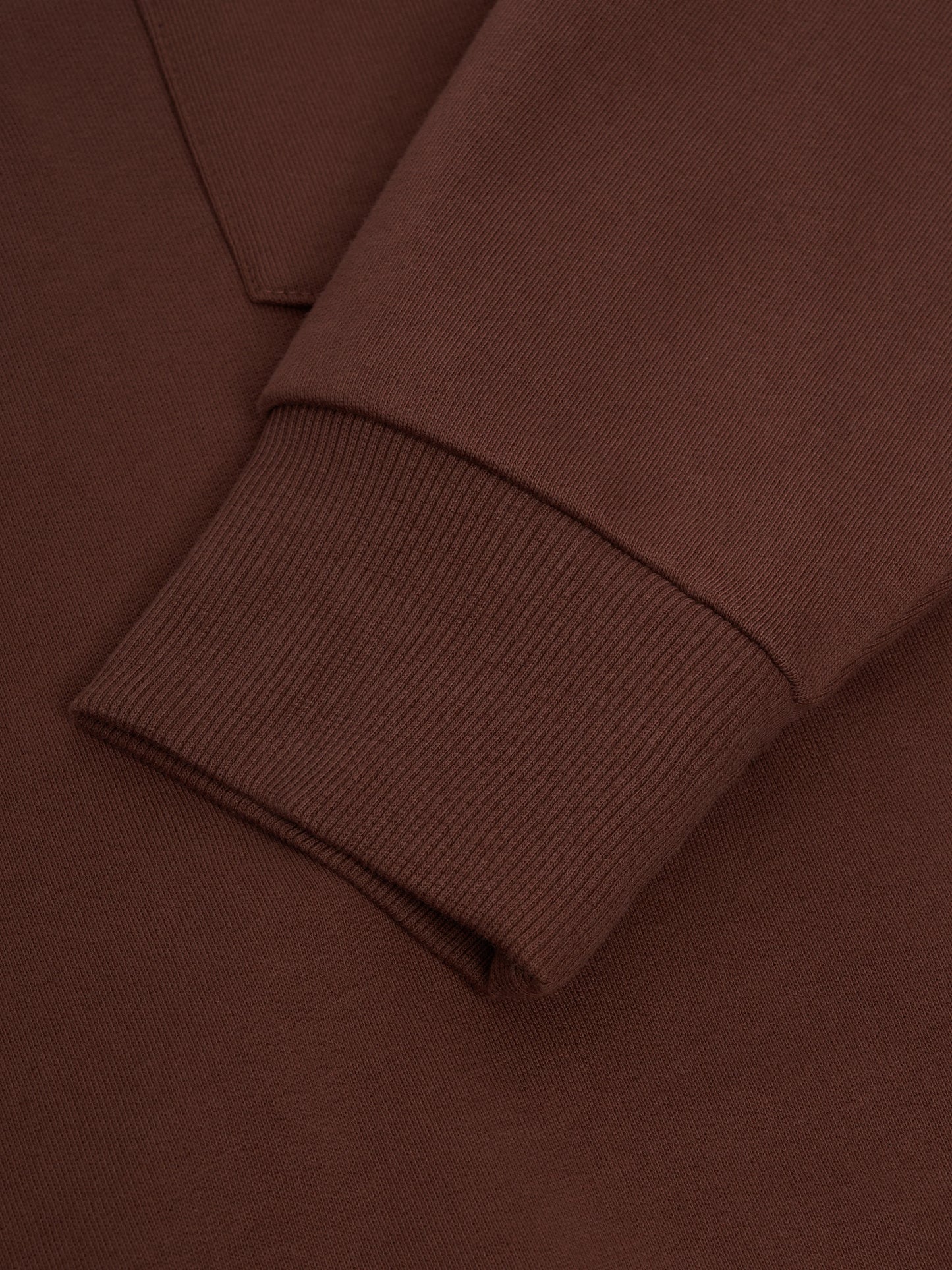 Oliver Spencer | Pull à zip un quart Harker "Lorimer" - Brun