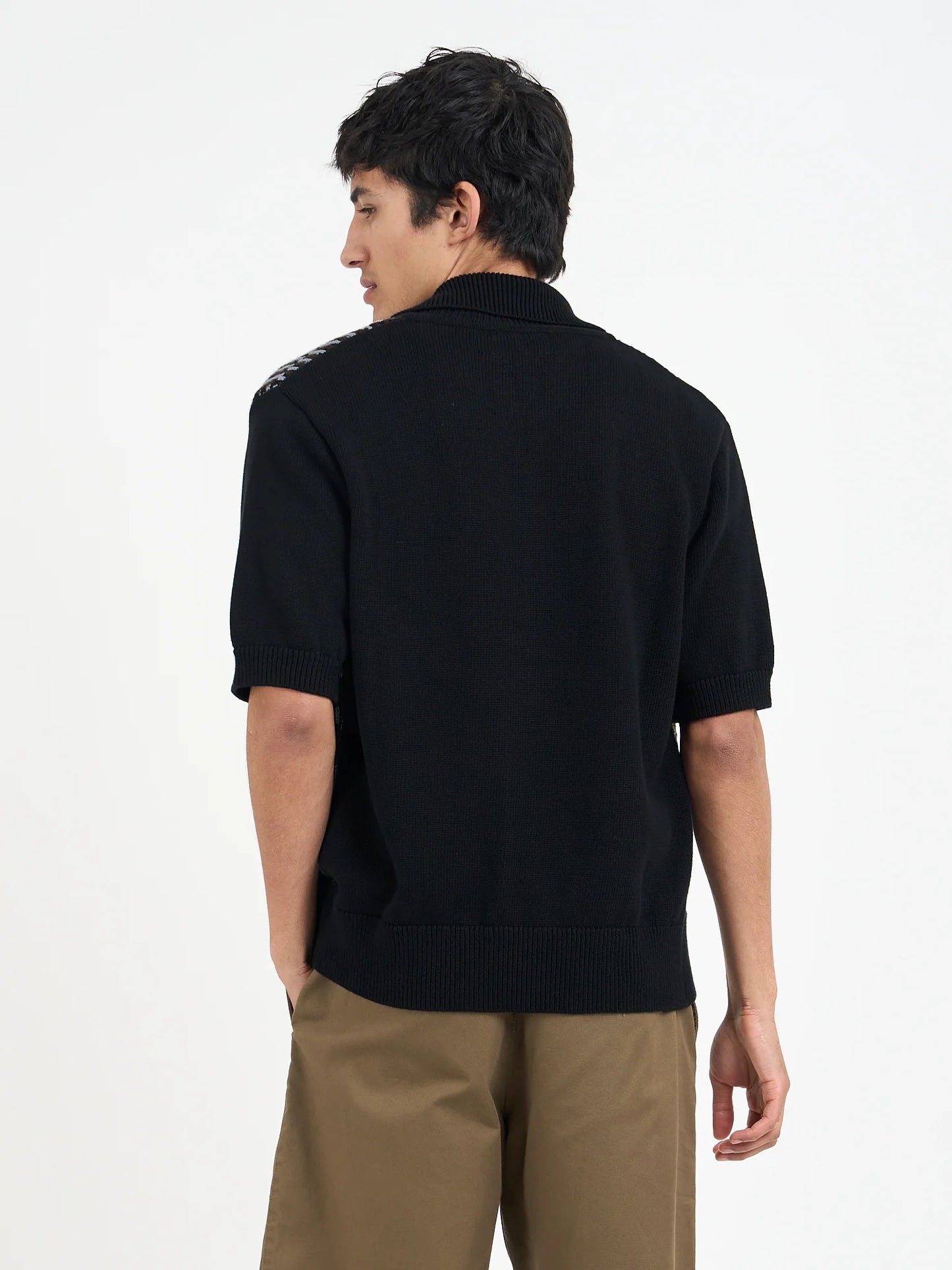 Oliver Spencer | Chemise à manches courtes "Ayrton Multi" - Noir