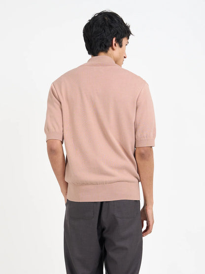 Oliver Spencer | Chemise à manches courtes "Rossell" - Rose