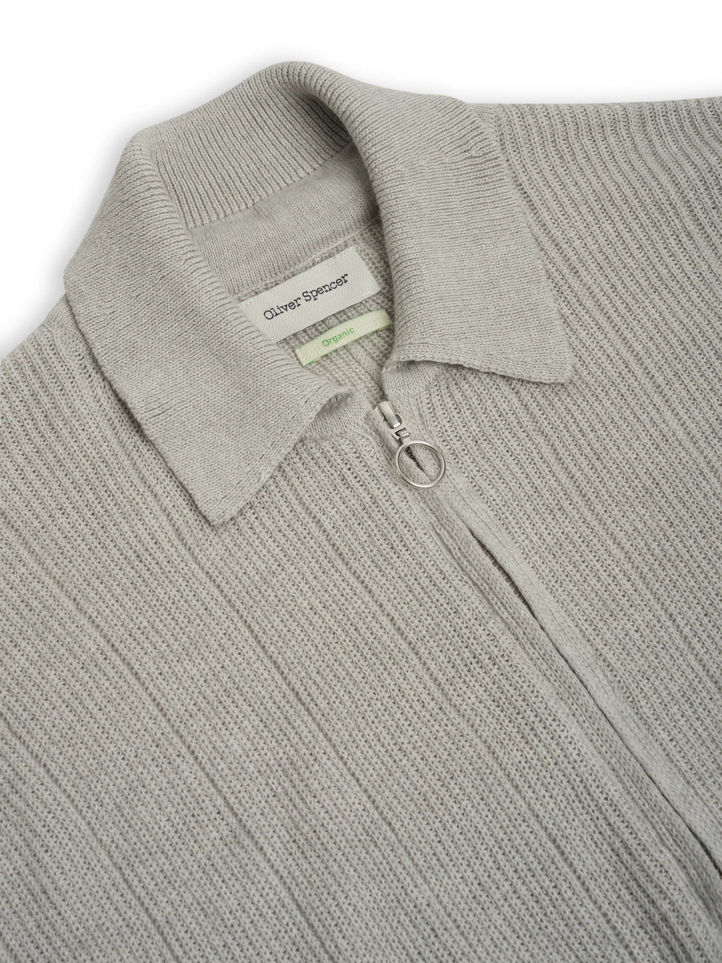 Oliver Spencer | Pull à demi-zip "Brice" - Gris