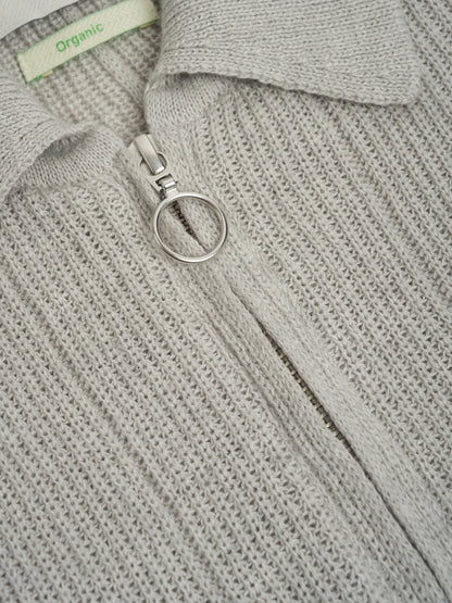 Oliver Spencer | Pull à demi-zip "Brice" - Gris