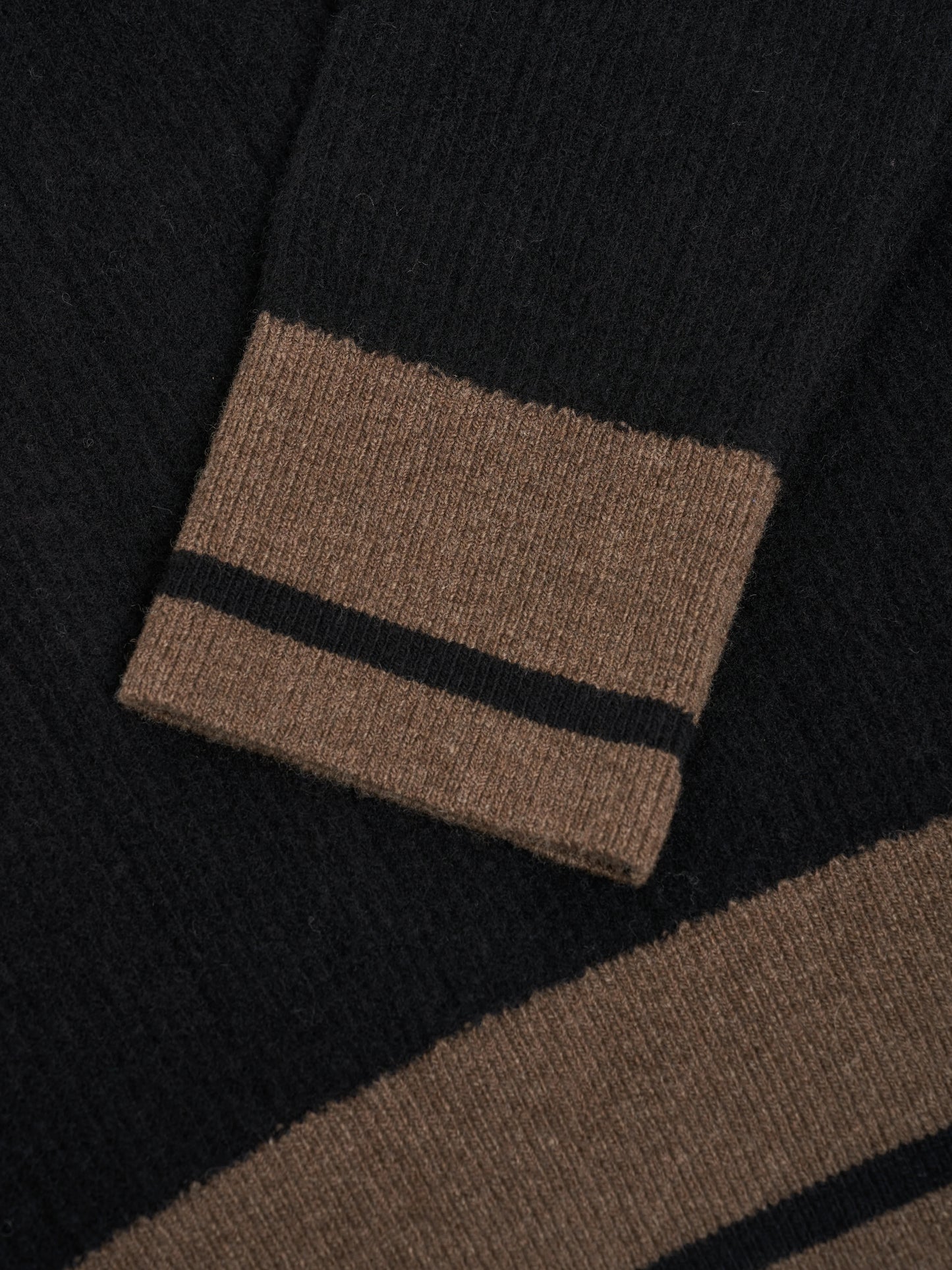 Oliver Spencer | Pull à col en V "Hawes" - Noir