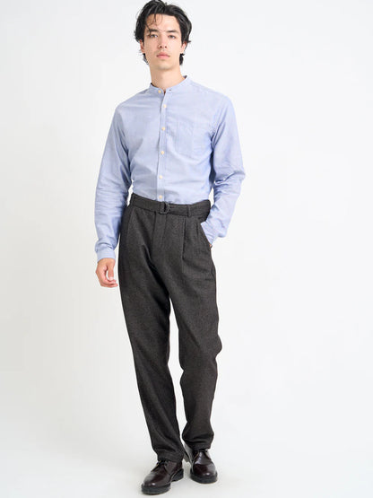 Oliver Spencer | Chemise "Grandad" - Bleu