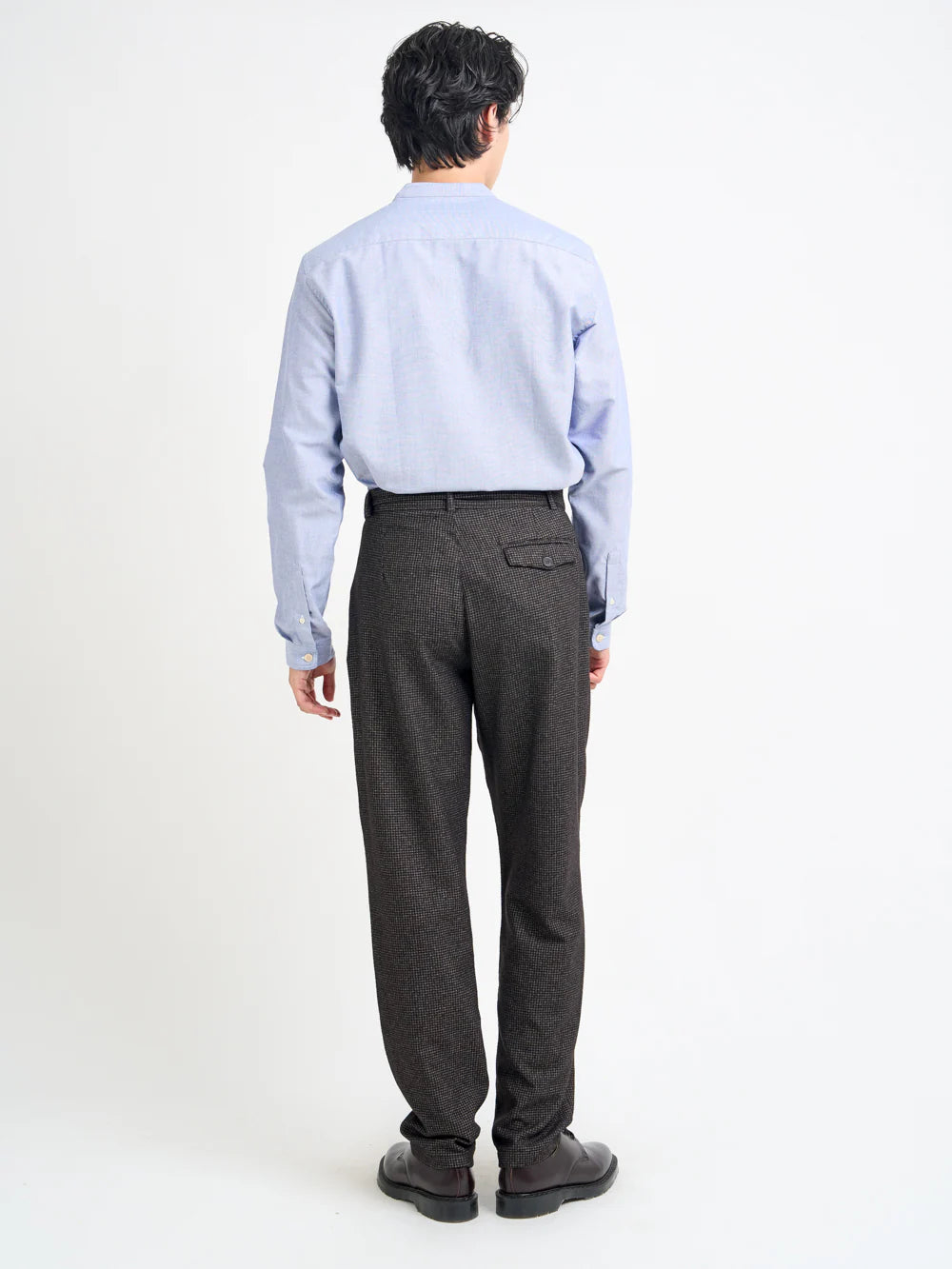 Oliver Spencer | Chemise "Grandad" - Bleu