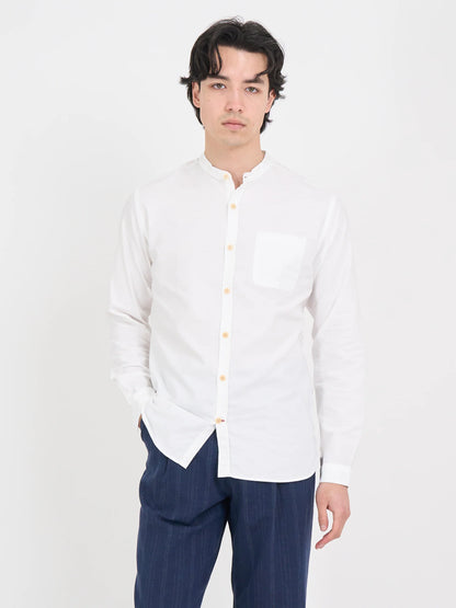 Oliver Spencer | Chemise "Grandad" - Blanc