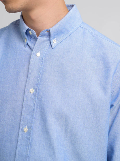 Oliver Spencer | Chemise Brook - Brecon Blue
