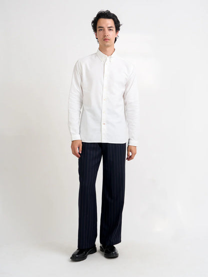Oliver Spencer | Chemise Brook - Brecon Blanche