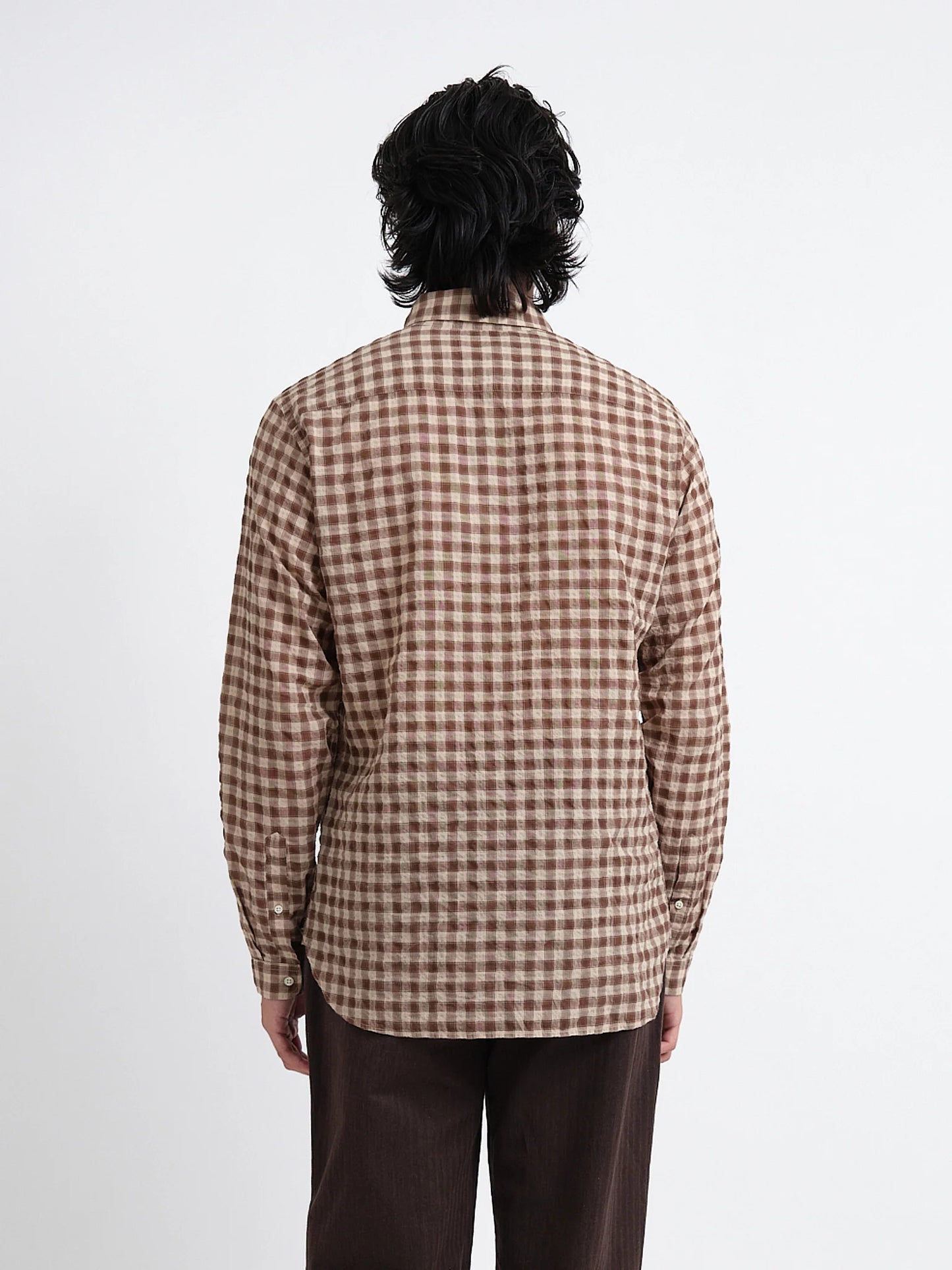 Oliver Spencer | Chemise à manches longues "brook" - Brun Ennis