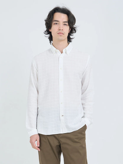 Oliver Spencer | Chemise "Brook" - Blanc cassé
