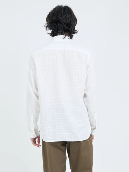 Oliver Spencer | Chemise "Brook" - Blanc cassé