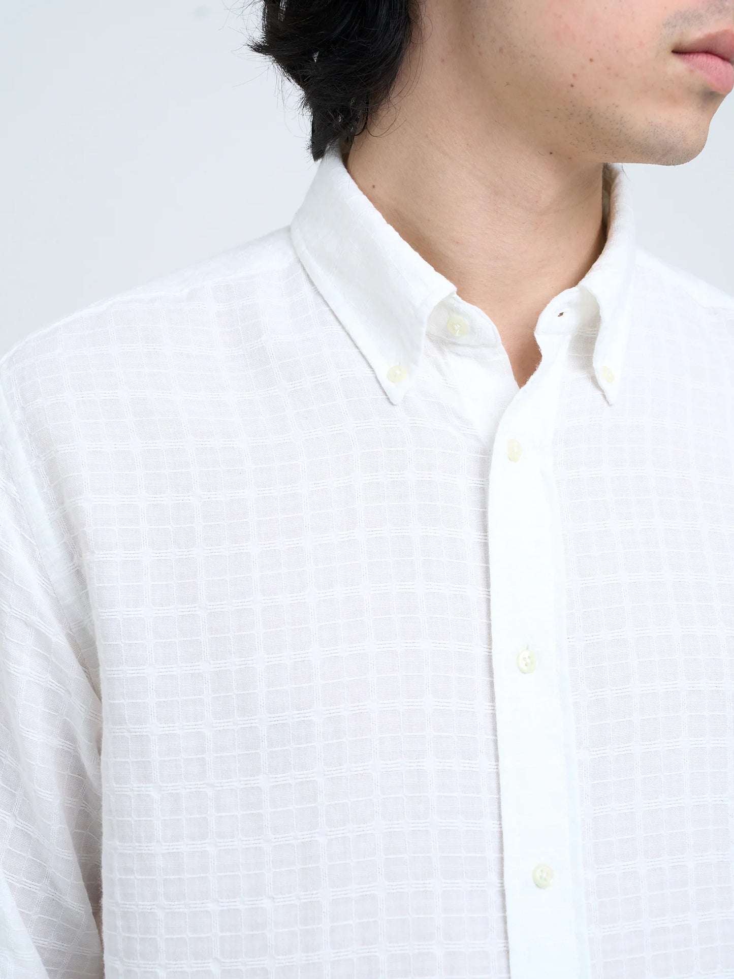 Oliver Spencer | Chemise "Brook" - Blanc cassé