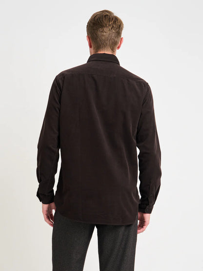 Oliver Spencer | Chemise Brook - Brun foncé