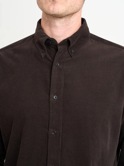 Oliver Spencer | Chemise Brook - Brun foncé