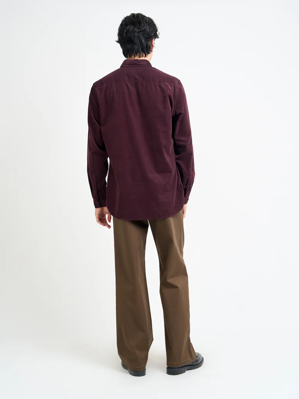 Oliver Spencer | Chemise Brook - Cord Plum