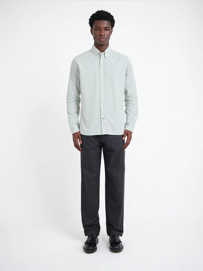 Oliver Spencer | Chemise à manches longues "brook" - Vert Orville