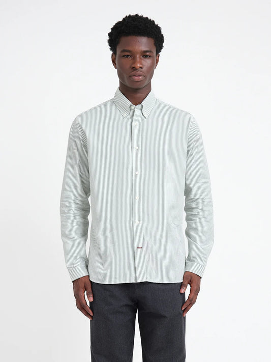 Oliver Spencer | Chemise à manches longues "brook" - Vert Orville
