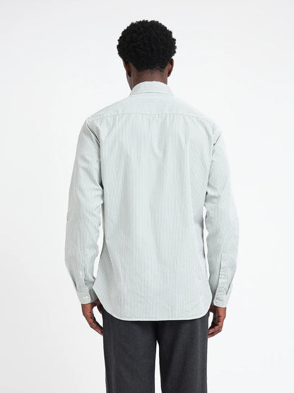Oliver Spencer | Chemise à manches longues "brook" - Vert Orville