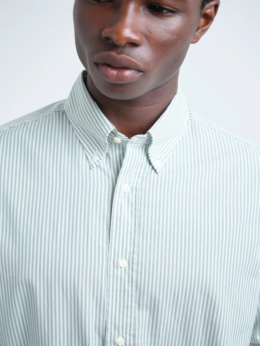 Oliver Spencer | Chemise à manches longues "brook" - Vert Orville