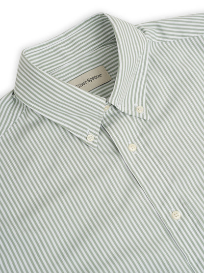 Oliver Spencer | Chemise à manches longues "brook" - Vert Orville
