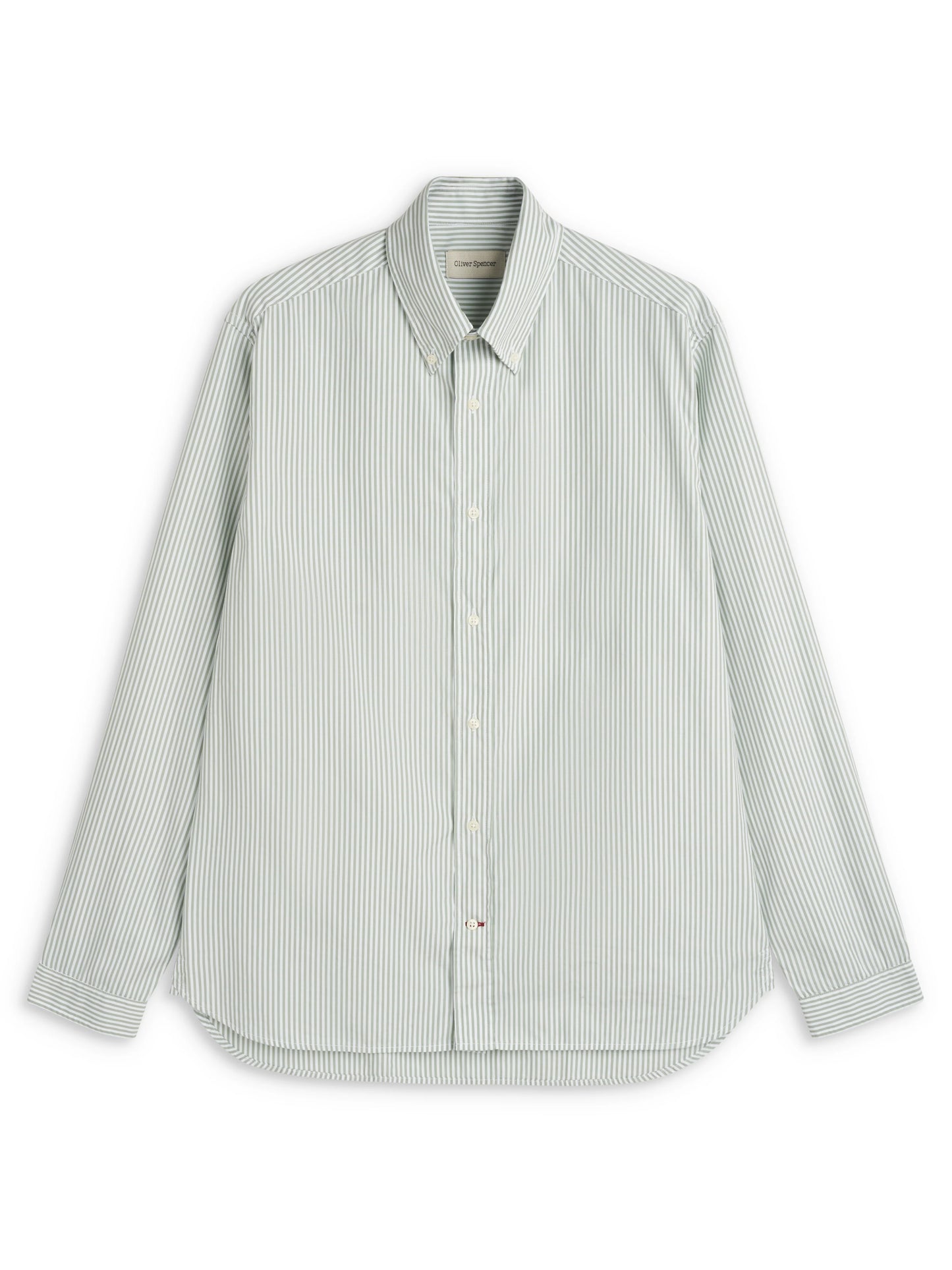 Oliver Spencer | Chemise à manches longues "brook" - Vert Orville