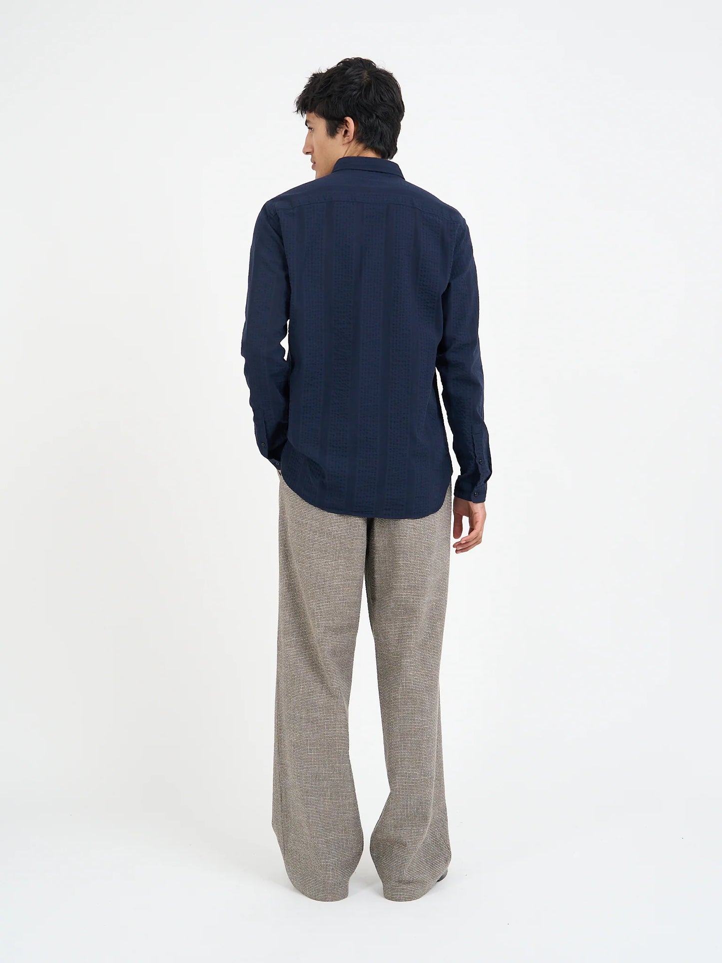 Oliver Spencer | Chemise "Brook" - Bleu marine