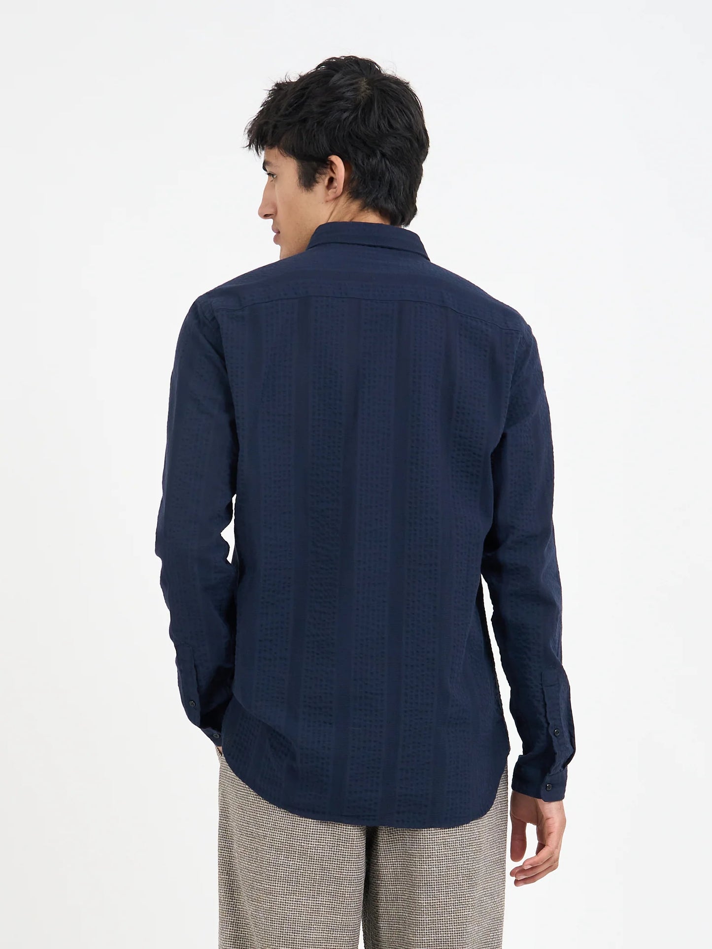Oliver Spencer | Chemise "Brook" - Bleu marine