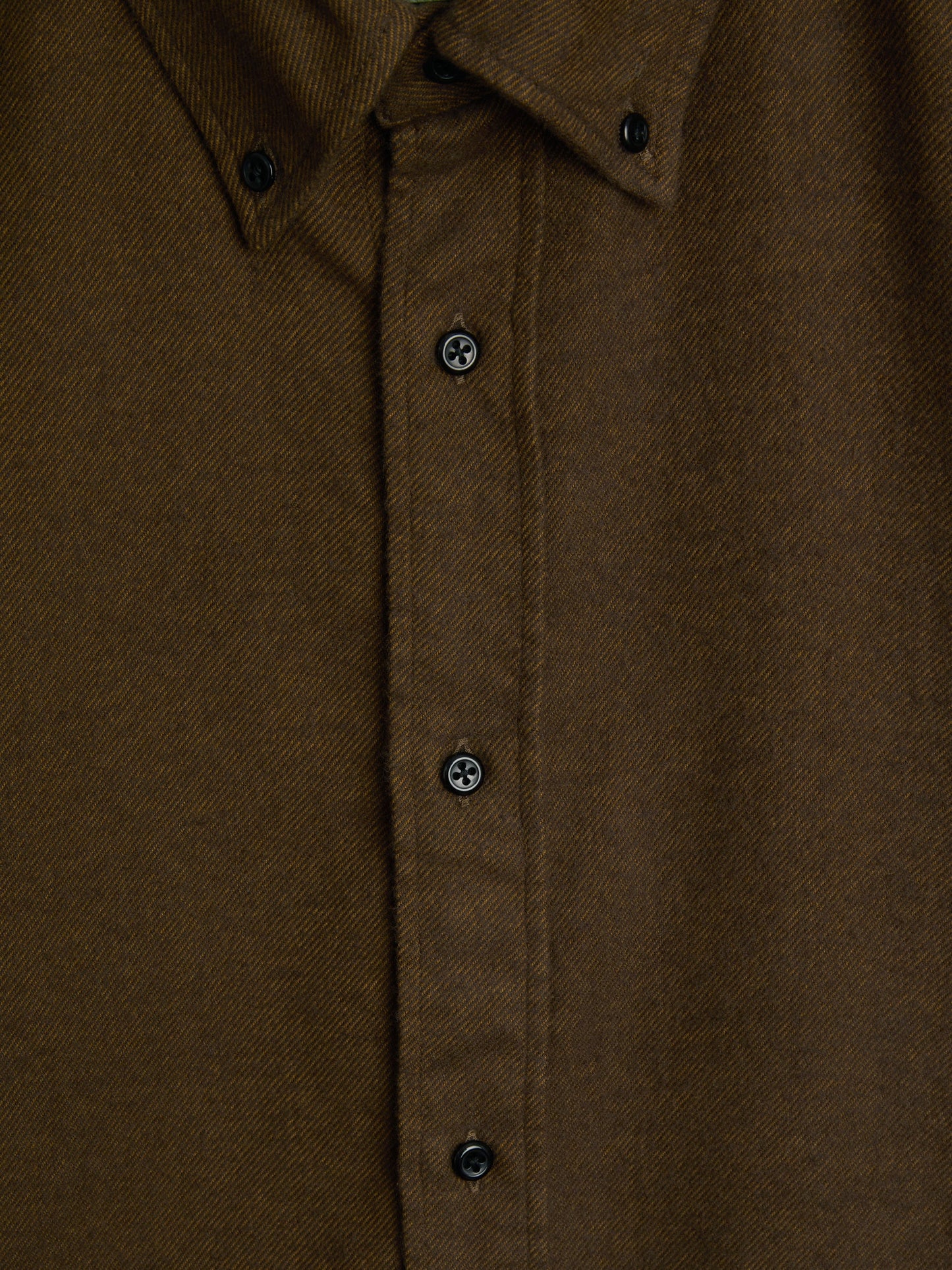 Oliver Spencer | Chemise Brook - Coffee Brown