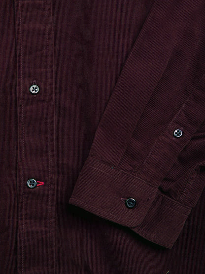 Oliver Spencer | Chemise Brook - Cord Plum