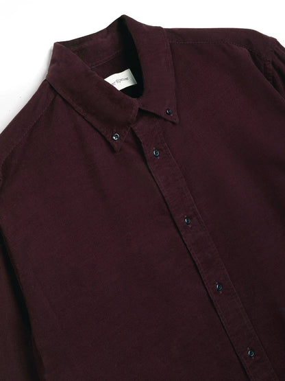 Oliver Spencer | Chemise Brook - Cord Plum