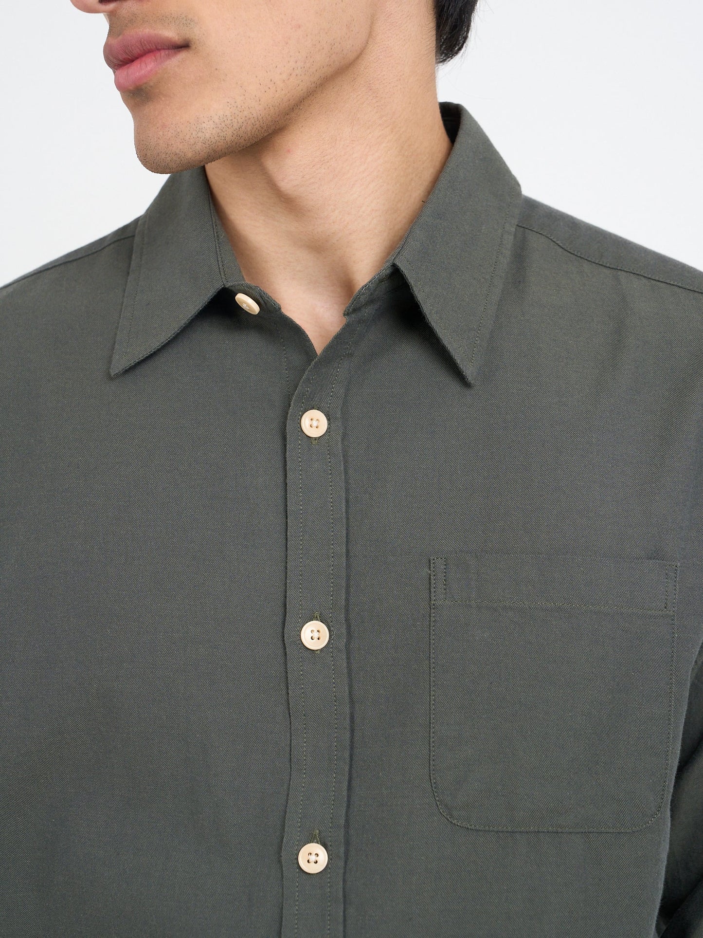 Oliver Spencer | Chemise "New York Special" - Vert