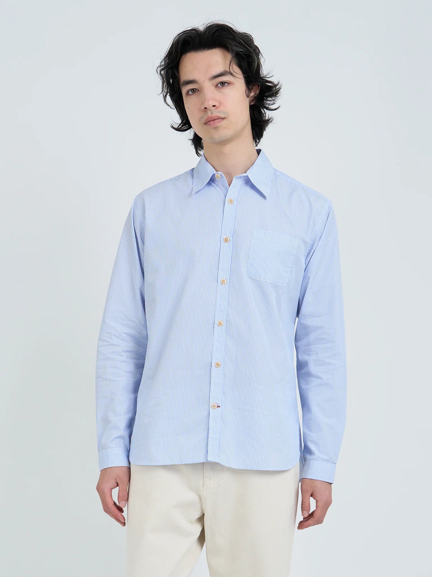 Oliver Spencer | Chemise à rayures "New York Special " - Bleu