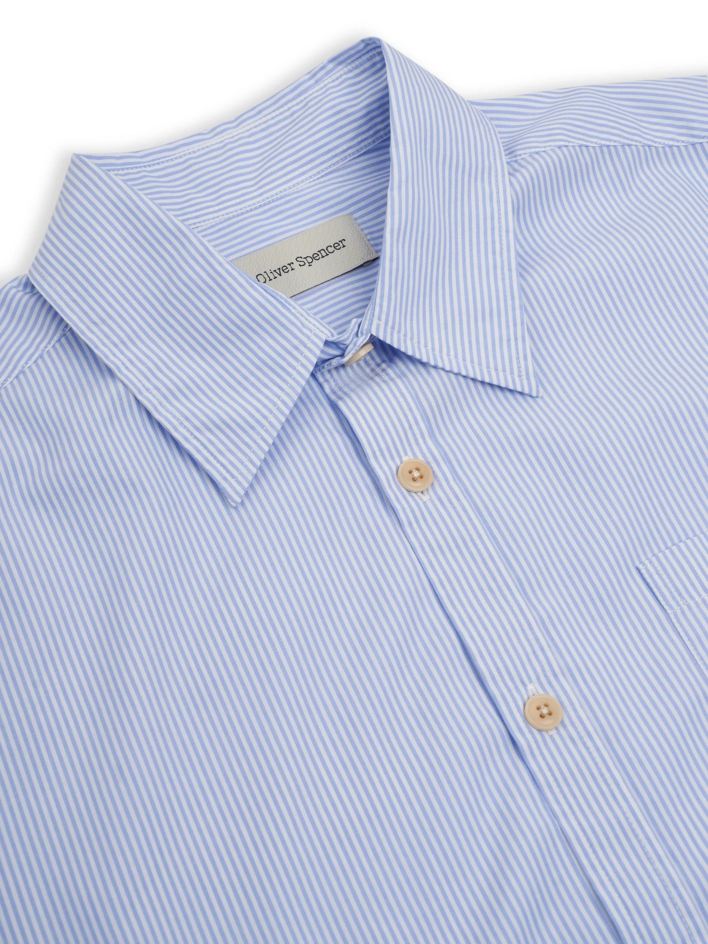 Oliver Spencer | Chemise à rayures "New York Special " - Bleu