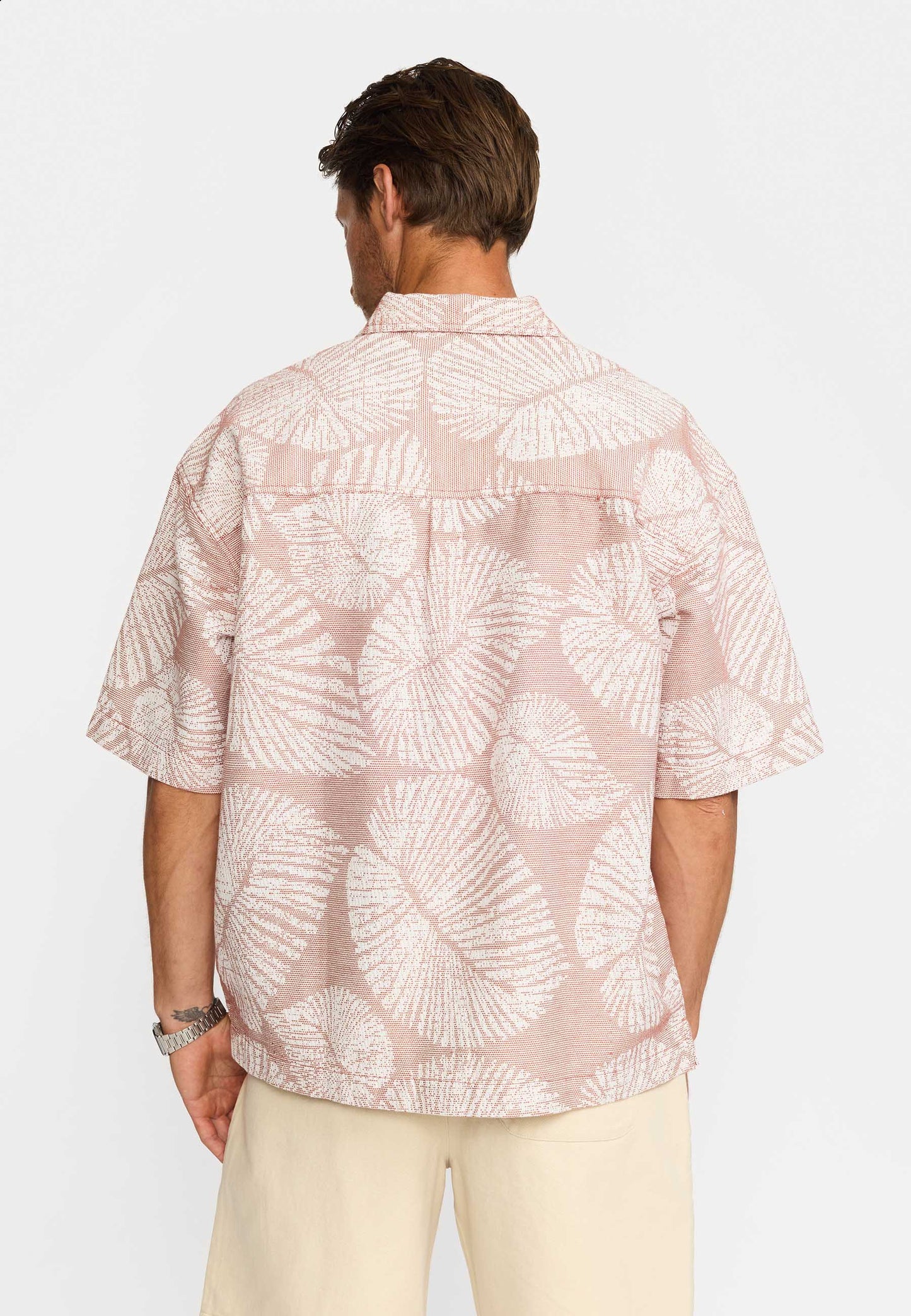 Revolution | Chemise oversize à manches courtes | 3240 Orange foncé
