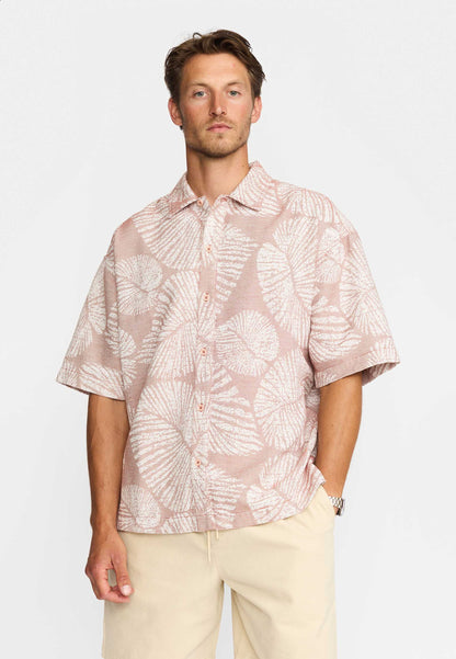 Revolution | Chemise oversize à manches courtes | 3240 Orange foncé