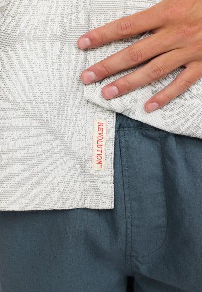 Revolution | Chemise oversize à manches courtes | 3240 Gris