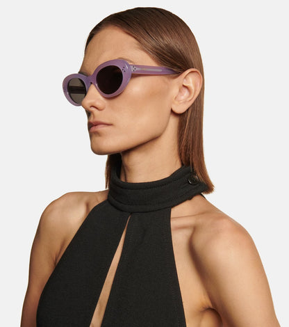 CELINE LUNETTES DE SOLEIL Ovale Violet – boutiquetozzi