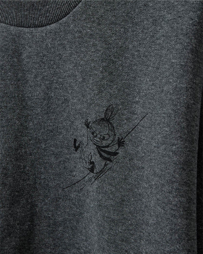 SOFIE SCHNOOR |Pull "Paros"- Gris foncé