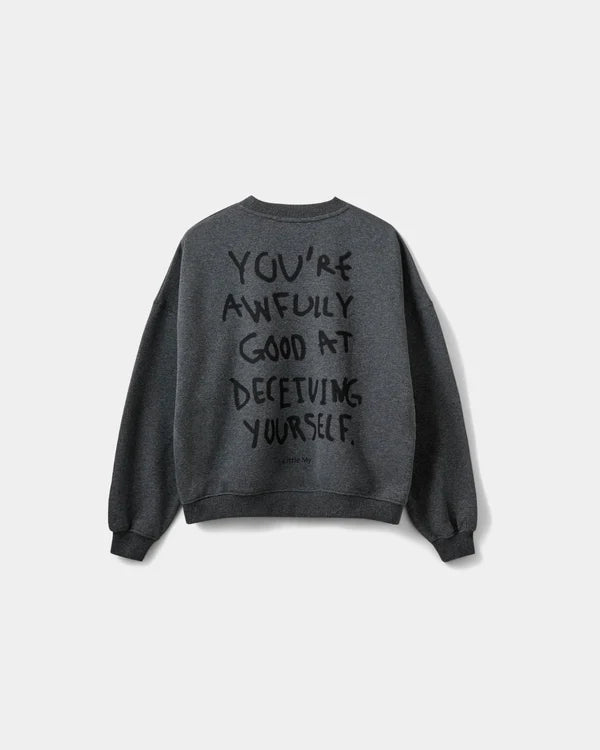 SOFIE SCHNOOR |Pull "Paros"- Gris foncé