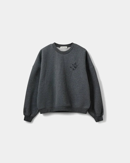 SOFIE SCHNOOR |Pull "Paros"- Gris foncé