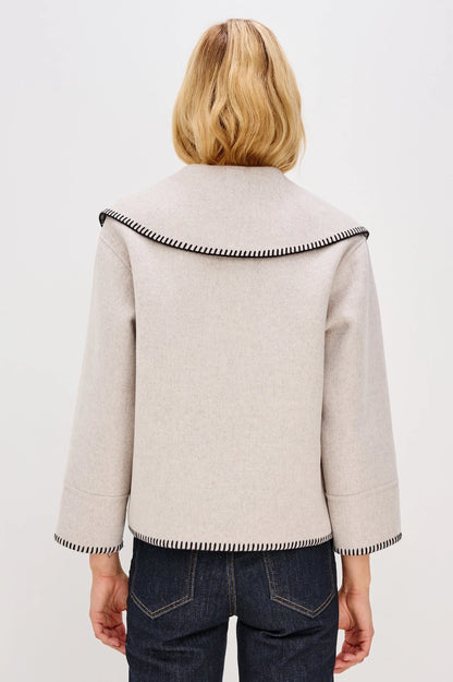 Rails | Veste "Patty" en mélange de laine - Avoine