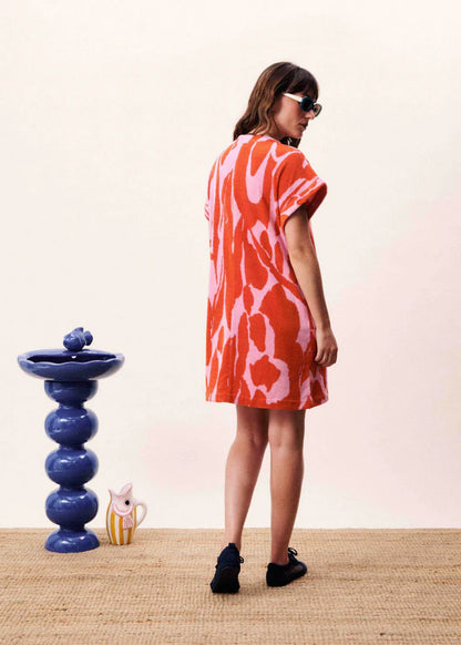 FRNCH | Robe ''Celtica'' -  Orange et Rose